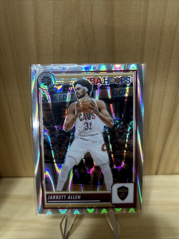 2023-24 Panini Nba Hoops Premium Stock - Jarrett Allen #104 Seismic Prizm