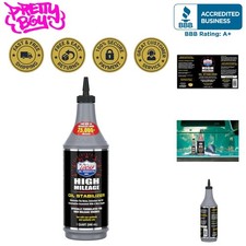 Lucas 10118 High Mileage Oil Stabilizer - 1 Quart for Enhanced Engine Longevity