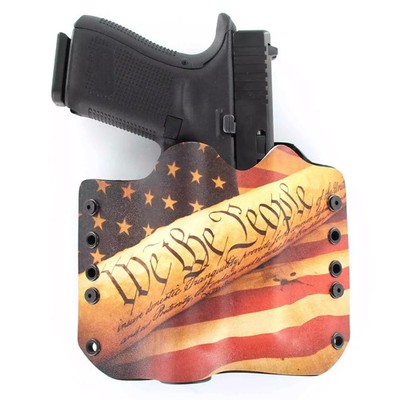 OWB Light Holster - Arsenal Firearms - Streamlight TLR-2-Optic-We The People Tan