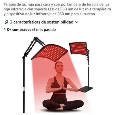 Red Light Therapy Lamp