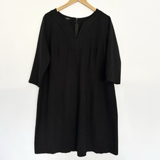 Talbots Womens Shift Dress Size 18WP Stretch 3/4 Sleeve Cocktail Event Office