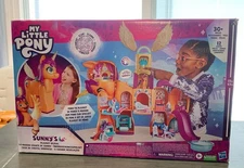 My Little Pony Sunny S Play Set Reveal 25 Inch Tall Transforming Doll- Read