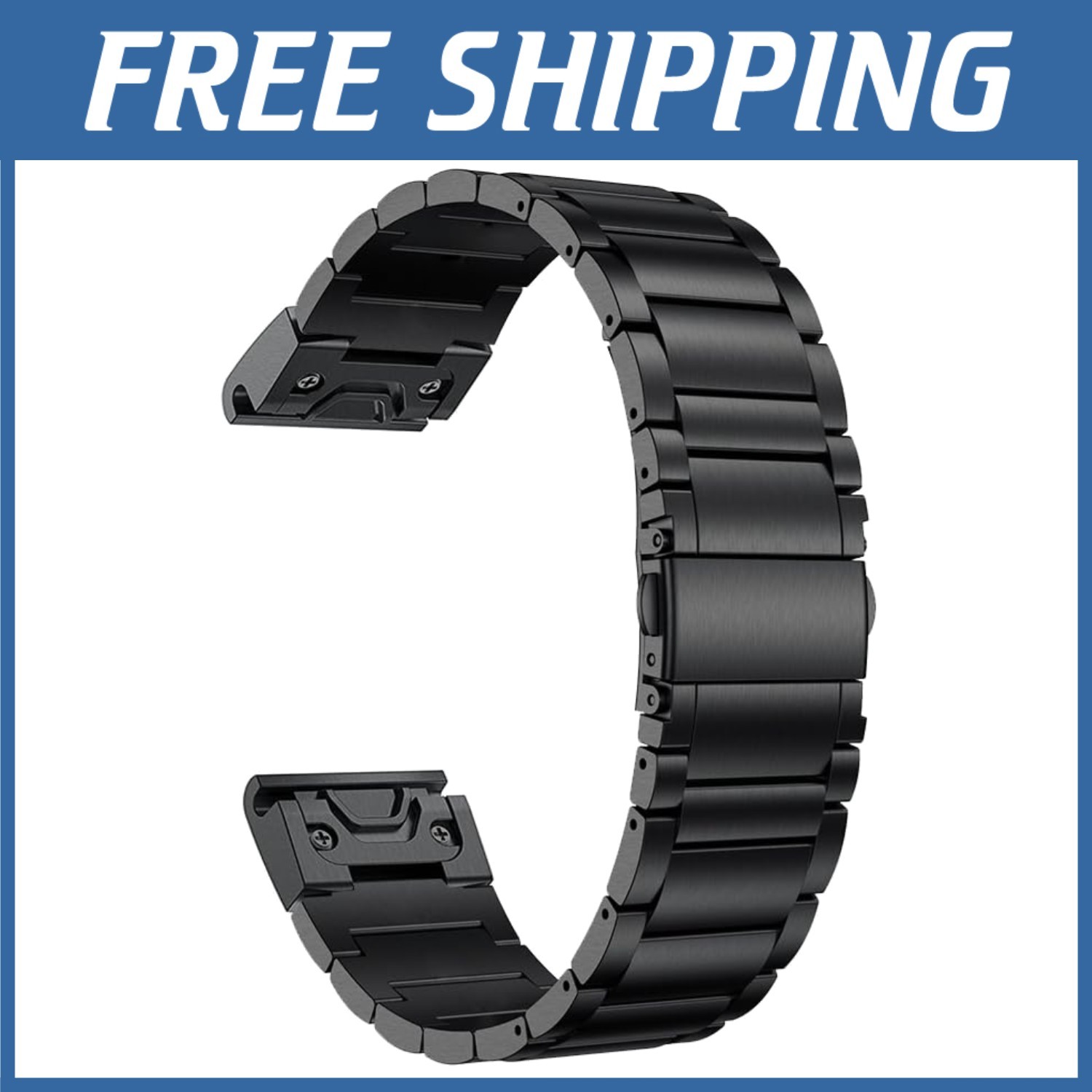Titanium Watch Band for Garmin - 22mm Quick Fit--# | eBay