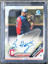 Hentges, Sam - 2019 Bowman Chrome Prospect - Autograph