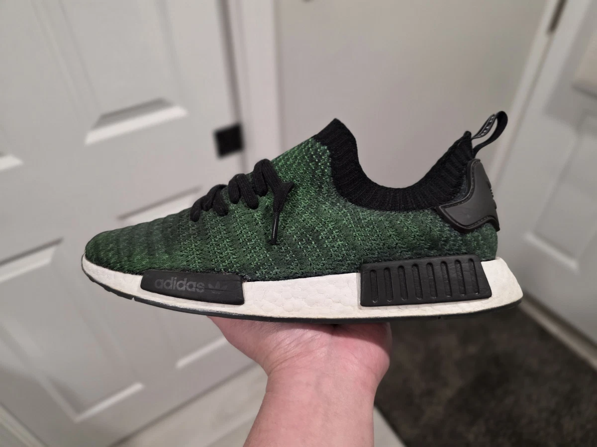 adidas NMD_R1 STLT Primeknit Noble Green for Sale | Authenticity Guaranteed  | eBay