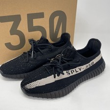 Adidas Yeezy Boost 350 V2 Oreo Core Nero Bianco BY1604 Uomo 11.5 NUOVE Iconic 2021