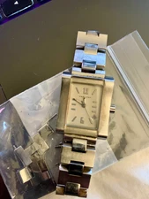 Hamilton Swiss Rectangular Stainless Steel Women’s Watch | Quartz | Extra Links