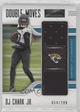 2021 Panini Playbook Double Moves Relics 54/299 DJ Chark Jr #DM-DCH rf2