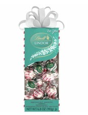 Lindt Lindor Holiday Assorted Peppermint Chocolate Truffles, Limited Edition