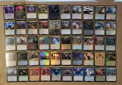 MTG Magic Unique Lot of 50 Legendary Commander Creatures (NM/M) RARE/MYTHIC ONLY