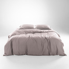 Tencel King Duvet Cover Set - Hypoallergenic, Cooling Lyocell, Eucalyptus Duvet