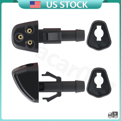 Front Windshield Washer Wiper Spray Nozzle Set For Suzuki Grand Vitara Auto Car