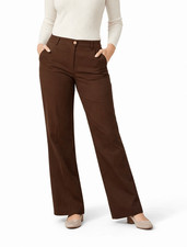Carolina Herrera New York chocolate brown trouser pant