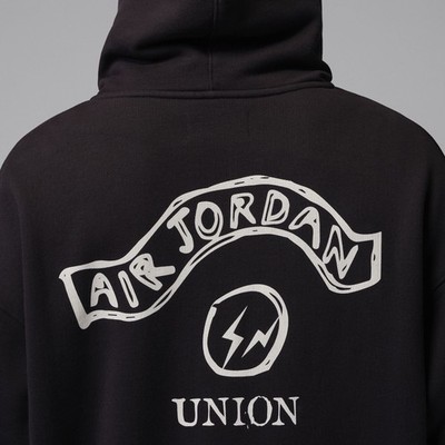 トップス NIKE JORDAN UNION FRAGMENT ZIP HOODY M tmpdate-de-sortie-de-la-