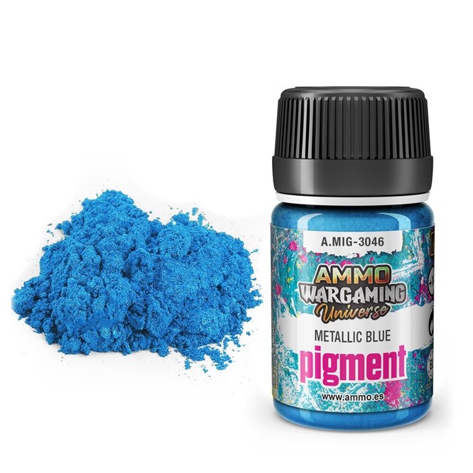 Ammo MIG A.MIG-3046 - Pigment Metallic Blue - New