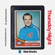 1974 TOPPS #261 SCOTTY BOWMAN