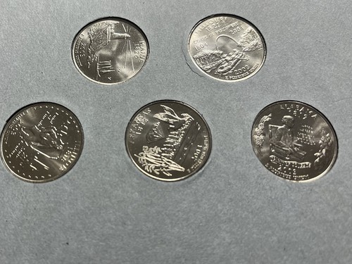 2003-2008 Quarters Of The U.S. Collector’s Map Sets - Picture 2 of 7