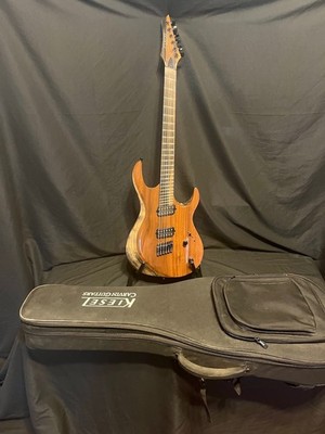 2018 Kiesel Aries Multi-Scale 6 String Guitar Swamp Ash Body W/Original Case