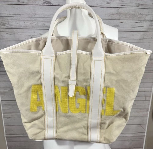 Victorias Secret Sequins BLING Angel Limited Tote Shopper Purse Bag