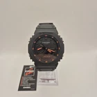 Casio G Shock GA-2100-1A4ER Quartz Watch Resin Black 48.5 × 45.4mm With Boxes