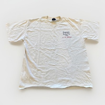 Seagram s Extra Dry Gin Shirt Mens XL #1 In Alabama Alcohol Y2K