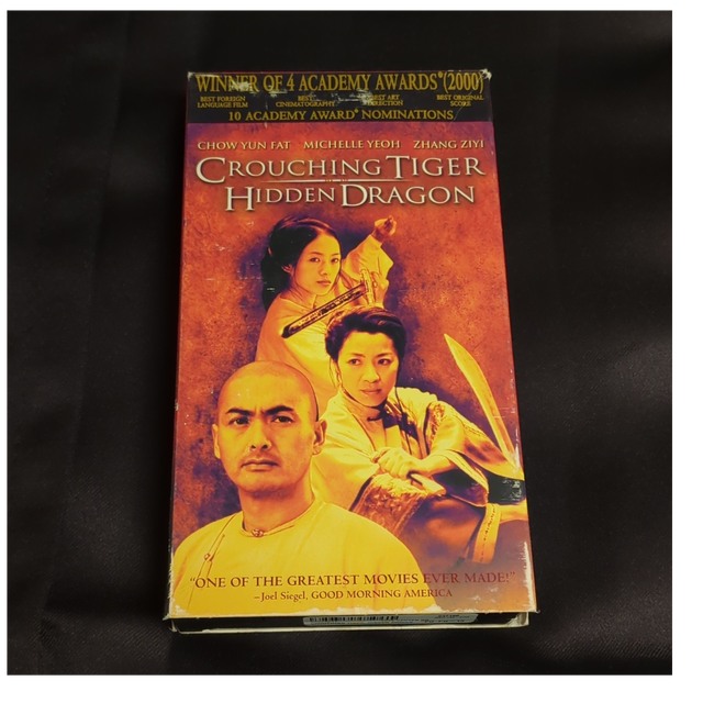 Columbia TriStar Crouching Tiger Hidden Dragon VHS NTSC Chow Yun Fat Michelle Y…