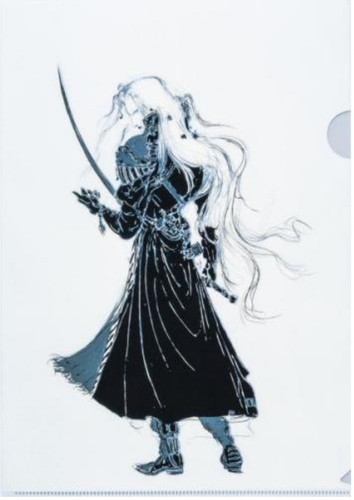 Yoshitaka Amano/Final Fantasy Clear Files 4Set Fantasy Art Exhibition FF(A4) - Picture 5 of 5