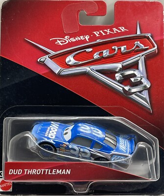 DUO THROTTLEMAN #33 MOOD SPRINGS DISNEY PIXAR CARS 3 2016 SCALE 1