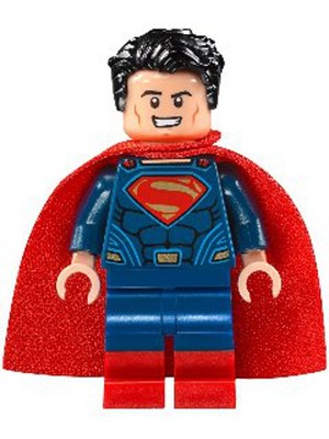 ミニィ LEGO 76046 - Super Heroes - Superman - Red Boots - Mini Fig / Mini