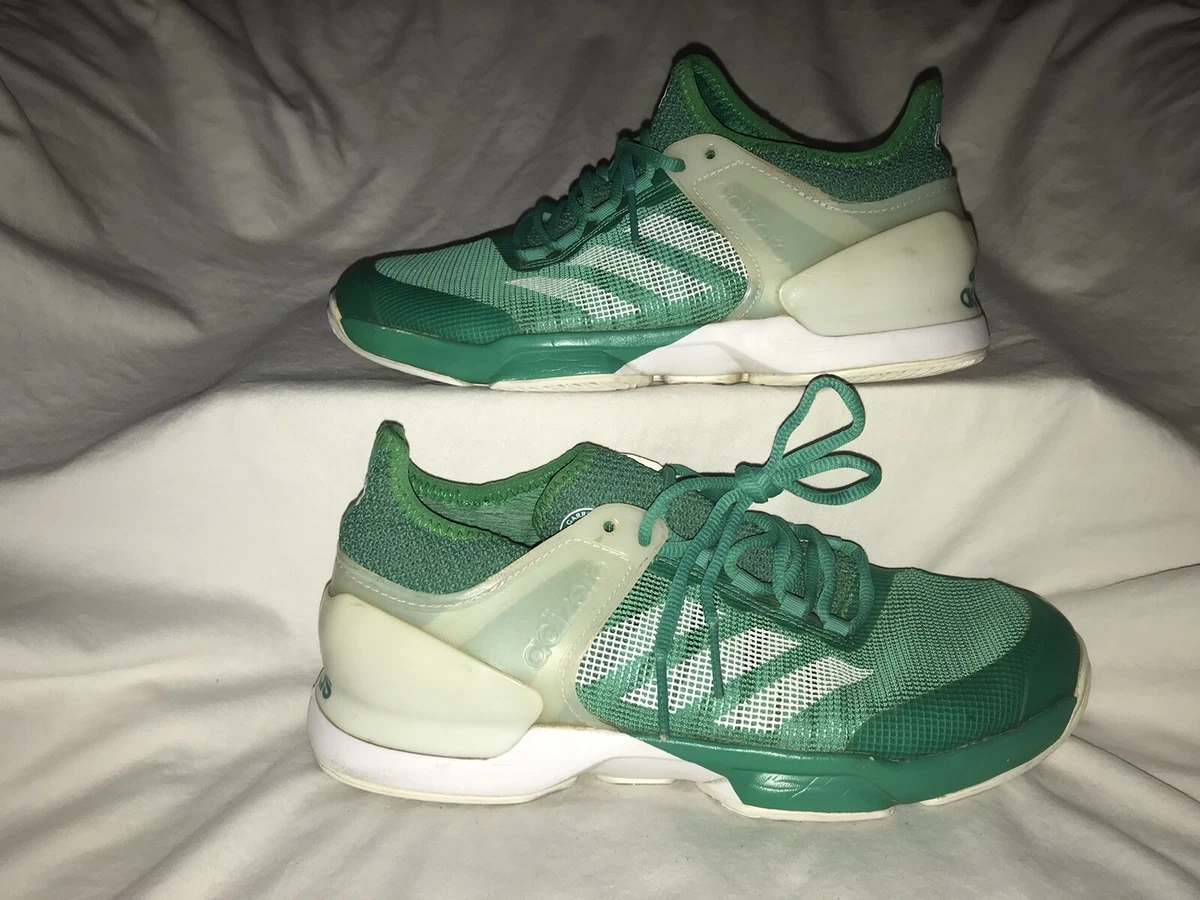 adidas ubersonic clay roland garros tennis shoes Green Mens Size 7.5 EUC! | eBay