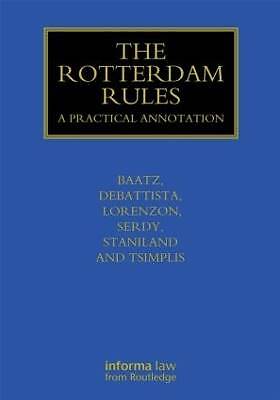 The Rotterdam Rules, Yvonne Baatz,  Hardback