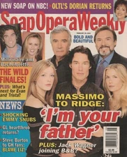 Soap Opera Weekly Feb 25, 2003 RONN MOSS-JENNIFER FINNIGAN-JOE MASCOLO-K ZIMMER