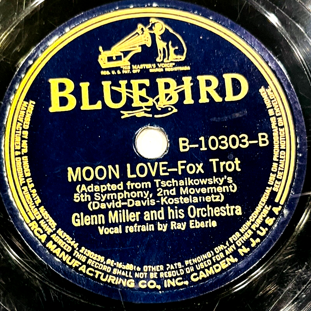 Glenn Miller - Cinderella / Moon Love - Bluebird Records B-10303