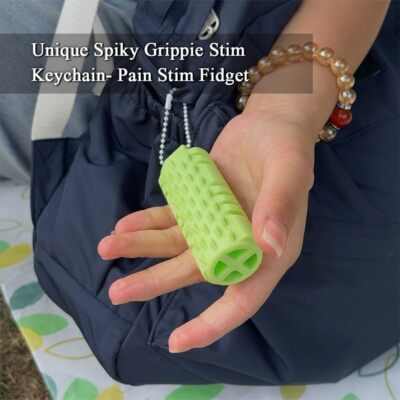 #ad Portable Finger Pressure Relief Massage Keychain Durable Pocket Mini Fidget Toy $31.30