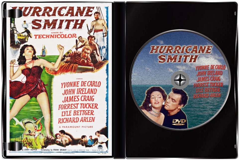 Hurricane Smith 1952 DVD - Yvonne De Carlo, John Ireland, Forrest Tucker - Image 2 of 4