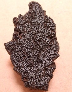 Vintage Traditional Hand Carved Wooden Textile Fabric Wallpaper Print Block 037 Ebay