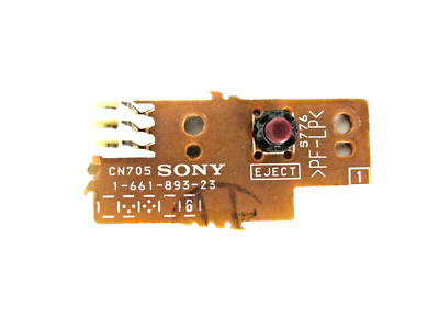 SONY MDS-JE320 Minidisc Deck Eject PCB 1-661-893-23 | eBay