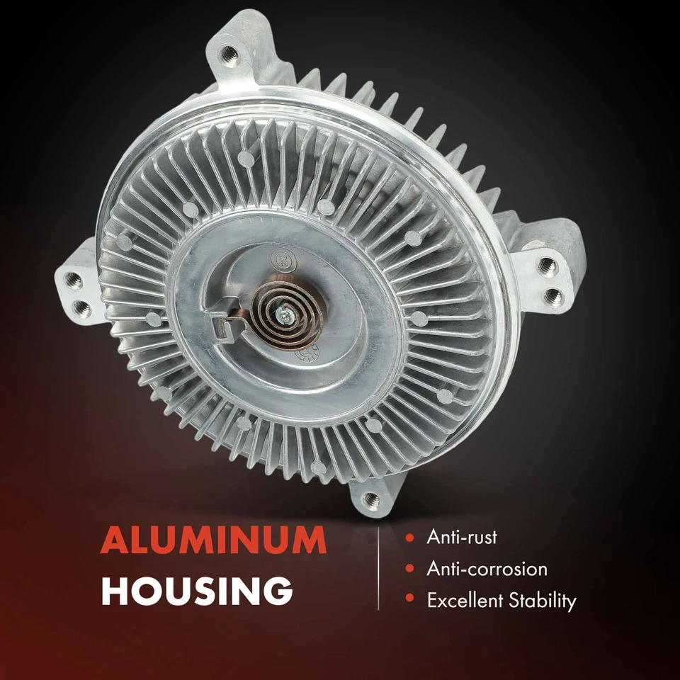 Embrague ventilador motor para Mercedes-Benz 280SE 300SEL 350SL 450SEL aluminio Foto 4 de 4