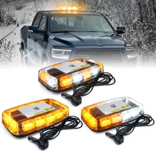 LED Strobe Light Car Truck Rooftop Emergency Safety Warning Flash Beacon Lamp
