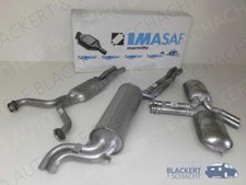 IMASAF Auspuffset ab Vorschalldämpfer für Mercedes S-Klasse 500 SEL o. Kat W126