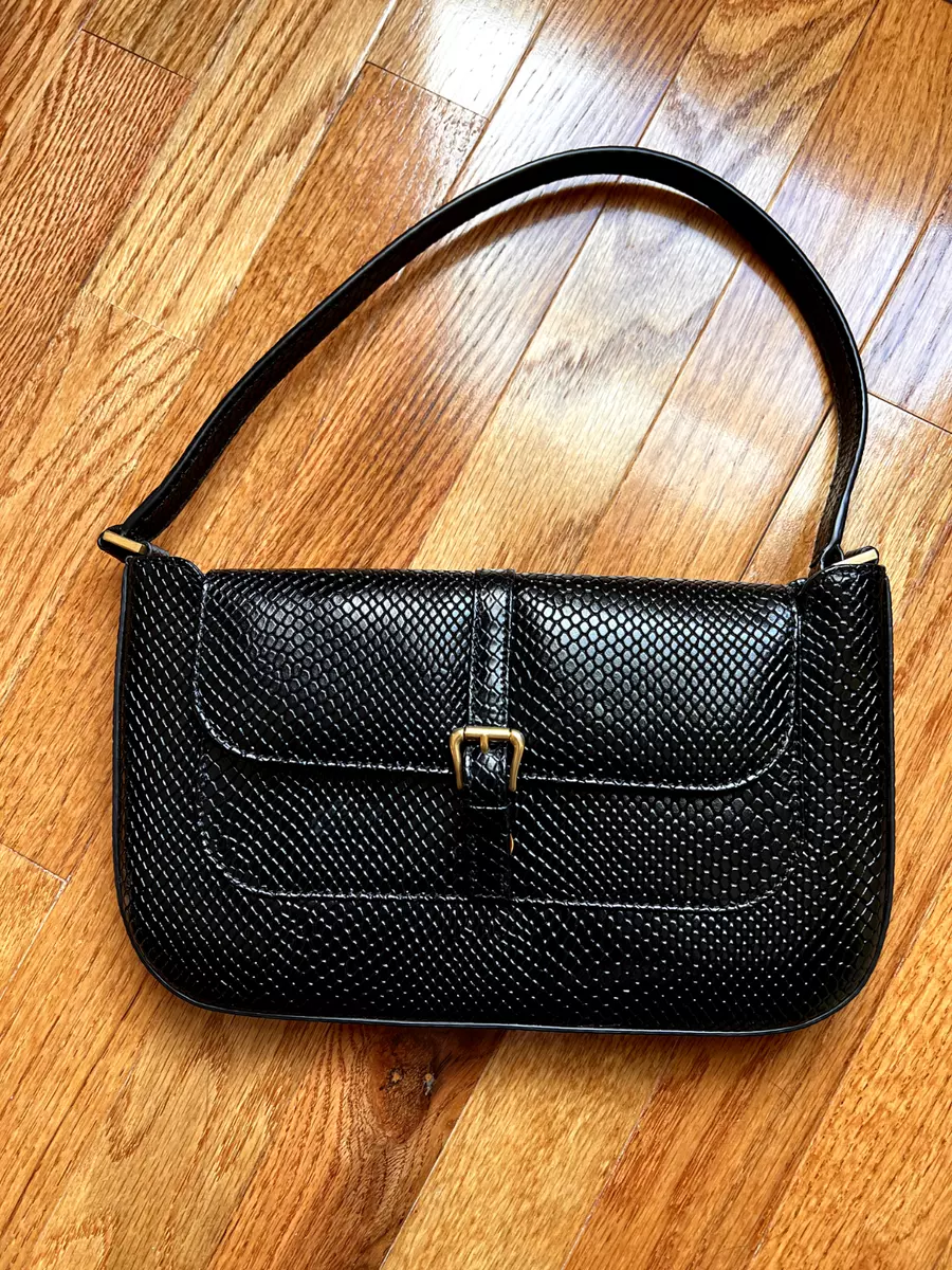 by Far Patent-leather Shoulder Bag - Black