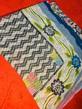Square Sitaara Work Indian Pakistani Scarf Hijab Dupatta Shawl Wrap Chiffon