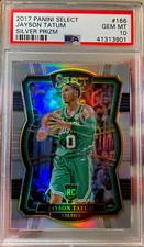 Jayson Tatum [Silver Prizm] #166 Prices [Rookie] | 2017 Panini