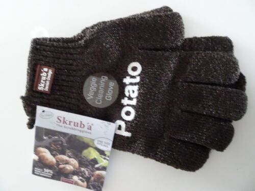 SCRUB Handschuhe für Gemüse    Ideal für neue Kartoffeln !! NEU mit Etikett - Bild 1 von 3