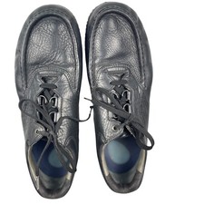 S.A.S. Workshoes, men's sz 14 black, soft leather, lace up loafer, power step