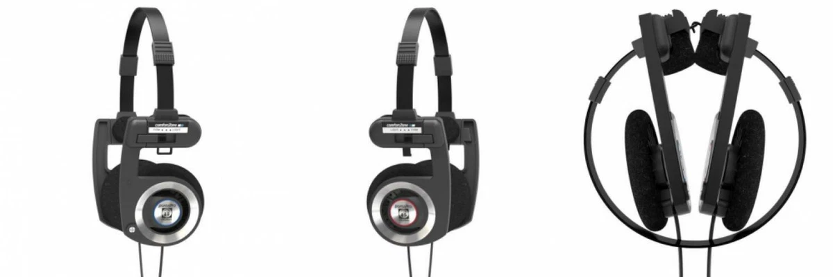 Koss Porta Pro Black On Ear Headphones with Case