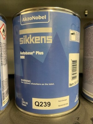 Akzo Nobel Q239 Sikkens Autobase Plus MM Toner Red (Orange) 1L