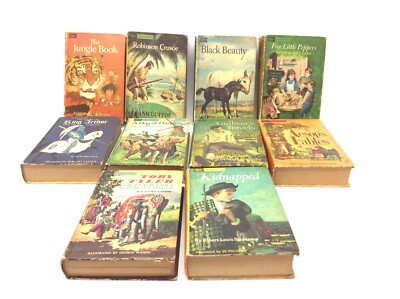 Vintage Set 1963 Hardcover Companion Library Grosset & Dunlap