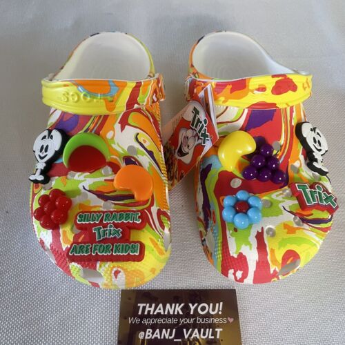 Crocs x Trix Cereal Classic Clogs Mens 10 Women 12 - Picture 3 of 10