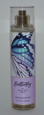 1 NEW BATH  BODY BUTTERFLY FINE FRAGRANCE MIST BODY SPRAY 8OZ RASPBERRY VANILLA